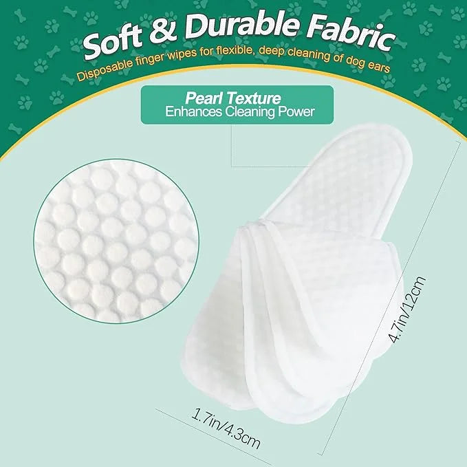 Pet Cleaning and Deodorizing Bathing Wipes for Dog and Cat, Extra ThickNourish Fur No-Rinse Grooming Wipes for Daily Care ...