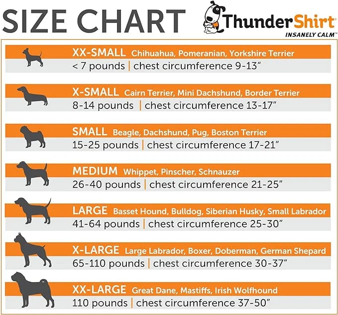 ThunderShirt for Dogs, XX Large, Platinum Sport - Dog Anxiety Relief Calming Vest - Product Image