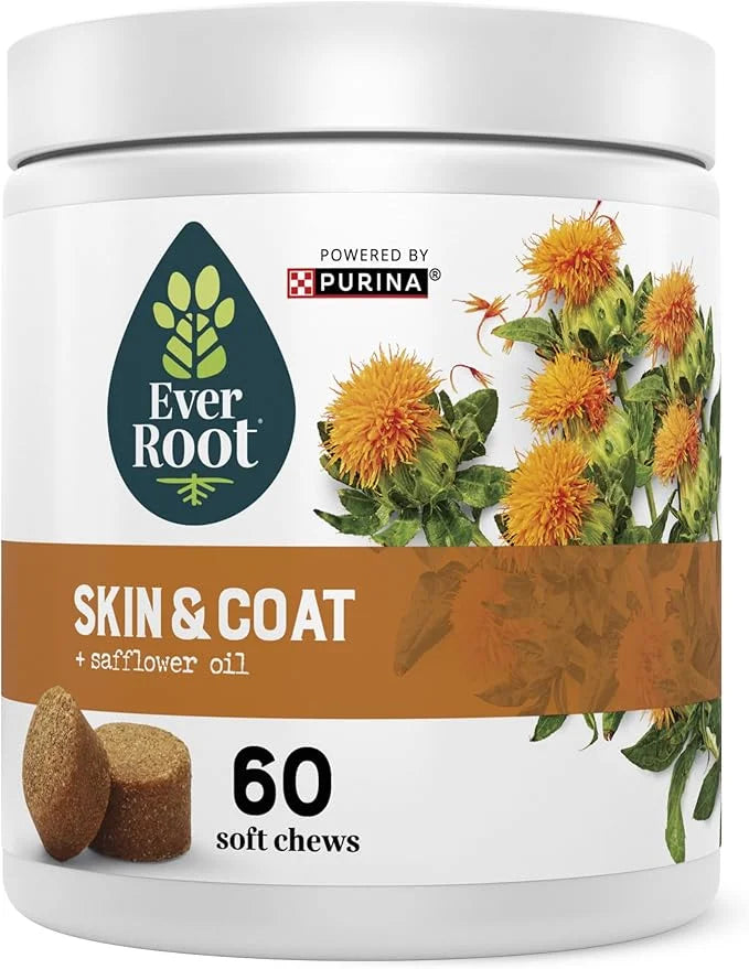 by Purina Skin and Coat Dog Supplements Soft Chews - 10.6 oz. Canister - Product Image
