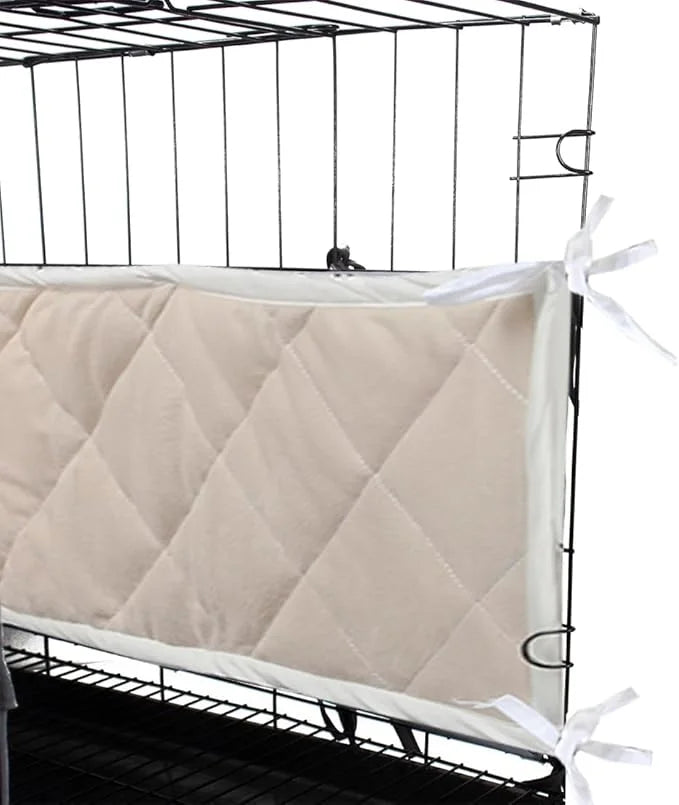 Apricot Dog Crate Training Pads - Tail Protector Bumpers, 48"X32"X10" - Product Image