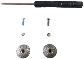 2 Pack Dog Nail Grinder Wheel Replacements, Painless & Safe Diamond Tip Filling Head Replacements Dog Nail Grinder for Cas...