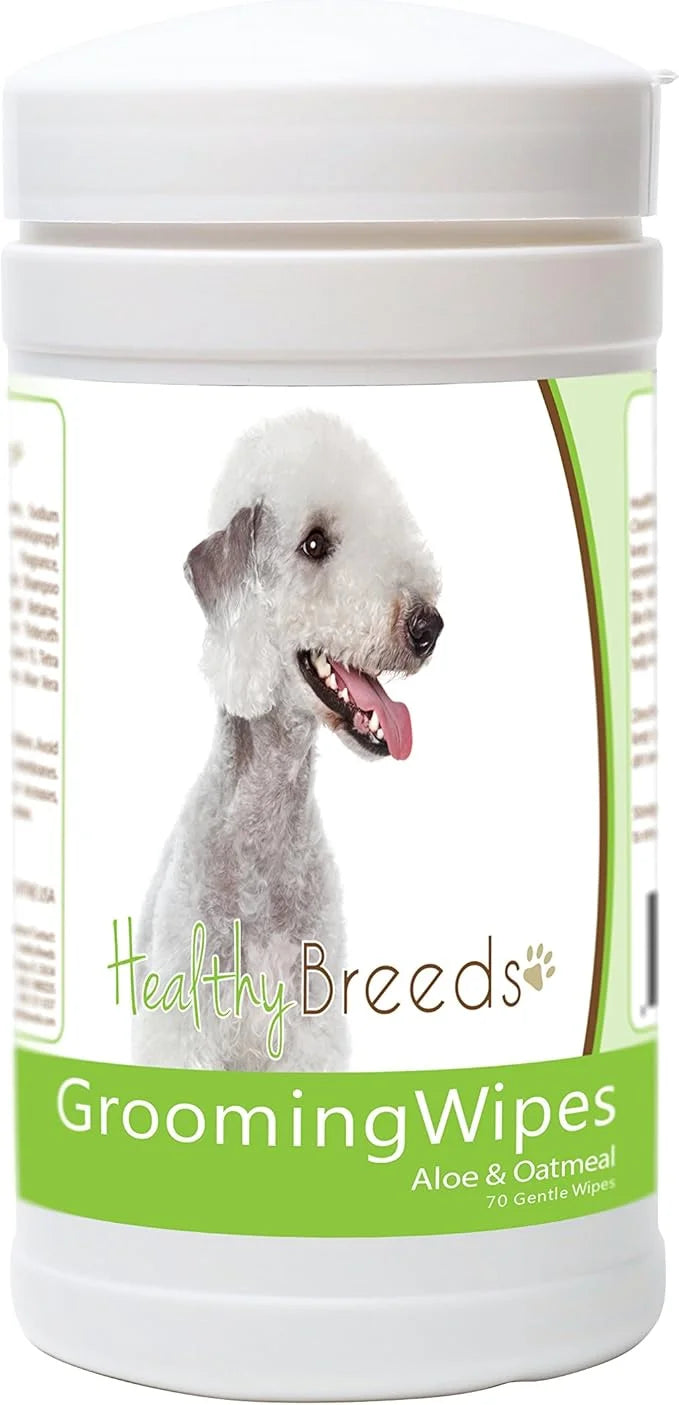 Healthy Breeds Bedlington Terrier Grooming Wipes 70 Count - Product Image
