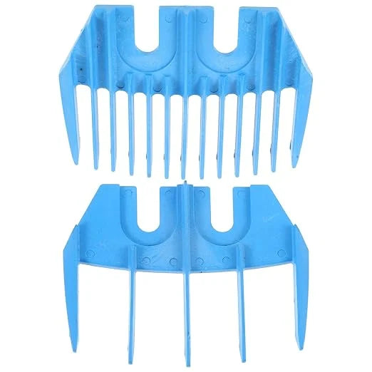 Kisangel 2pcs Sheep Shears Attachment Guard Electric Wool Shears Accessory Trimmer Guide Replacement Blades for Goat Shave...