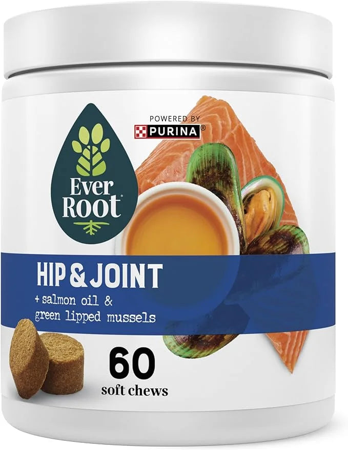 by Purina Hip and Joint Dog Supplements Soft Chews - 10.6 oz. Canister - Product Image