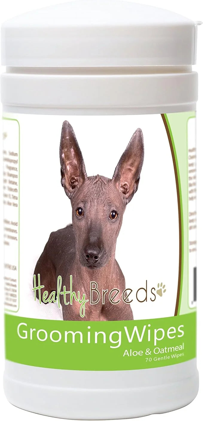 Healthy Breeds Xoloitzcuintli Grooming Wipes 70 Count - Product Image