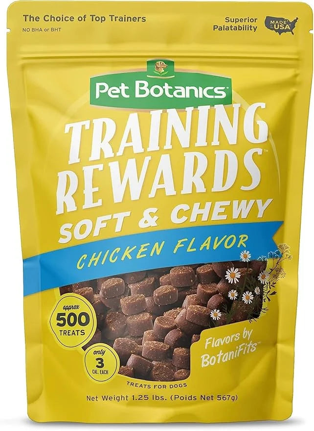 (3 Packs) Training Rewards Treats for Dogs, Speeds Up Learning Curve, No BHA, BHT, Ethoxyquin, Bacon, Beef, Chicken, 20 oz...