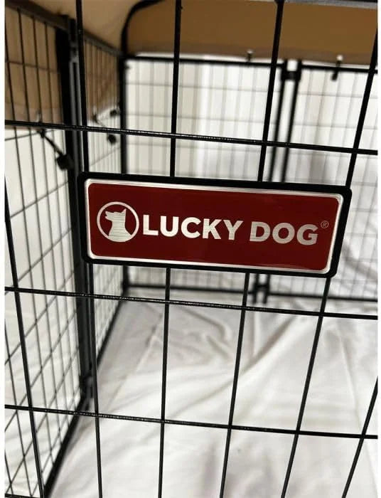 Garden Winds Custom Fit Replacement Canopy Top Cover Compatible with The Lucky Dog CL 60445 4’ Uptown Welded Outdoor Dog K...