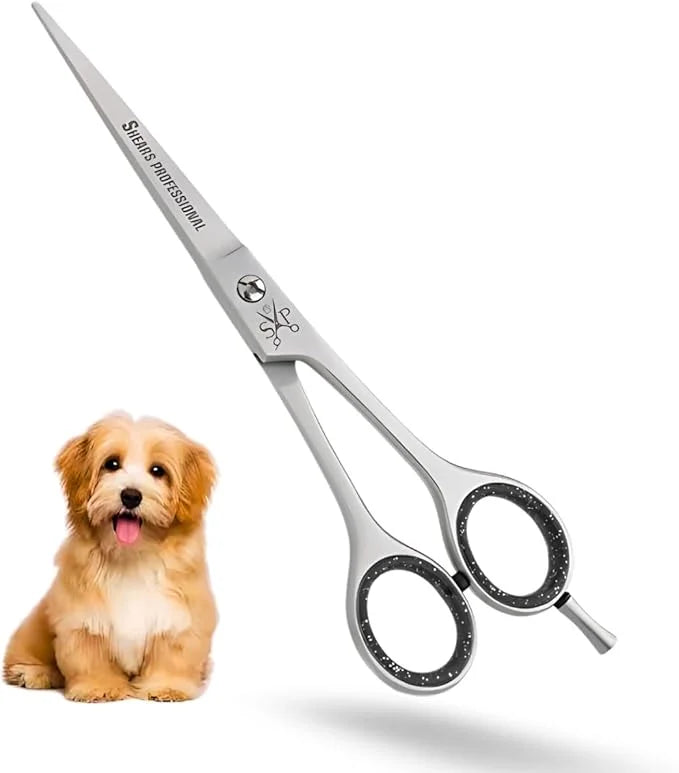 Professional Barber Scissor for Hair Cut Styles Hair Cutting Scissors, All Purpose 4.5 Inch Stainless Steel, Sharp Edge Bl...