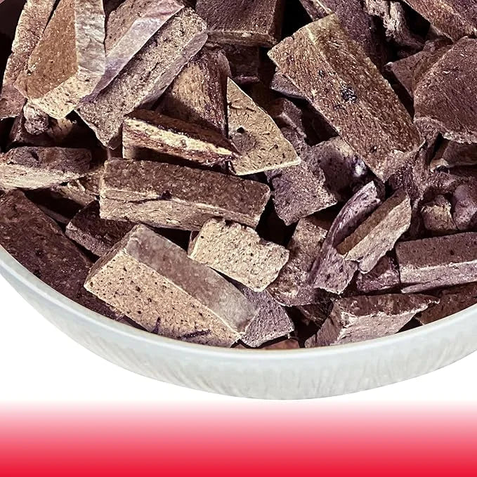 Northwest Naturals Raw Rewards Freeze-Dried Beef Heart Treats for Dogs and Cats - Bite-Sized Pieces - Healthy, 1 Ingredien...
