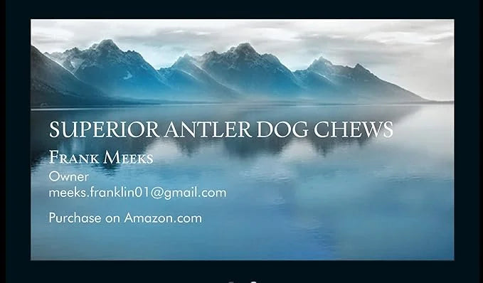 1-Medium Elk Antler –Single Pack. All Natural Premium Grade A. Antler Chew. L=5-8” Naturally shed, Hand-Picked, and Made i...
