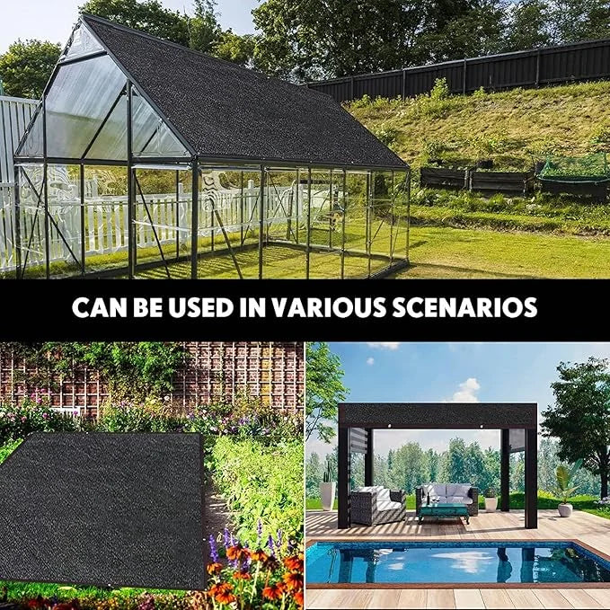 10 by 10 Feet Dog Kennel Cover Mesh Shade Panel with Grommets - Weather Guard Extra Large All Season Dog Run Cover & Roof ...
