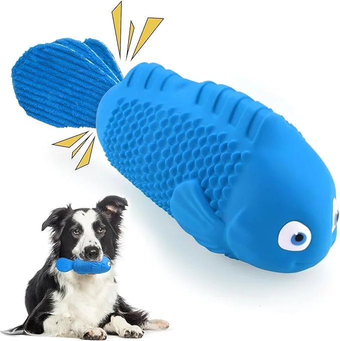 WinTour Dog Chew Toys for Aggressive Chewers, Squeaky Dog Toys, Almost Indestructible Dog Toys for Aggressive Chewers, Dur...