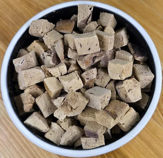 Freeze Dried Dog and Cat Treats, Bison Liver, All Natural Freeze-Dried Dog Treat & Dog Snacks, Made in USA, High in Protei...