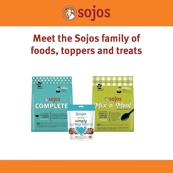 Sojos Complete Beef Recipe Dehydrated Dog Food, 7 lb, Yellow - Product Image