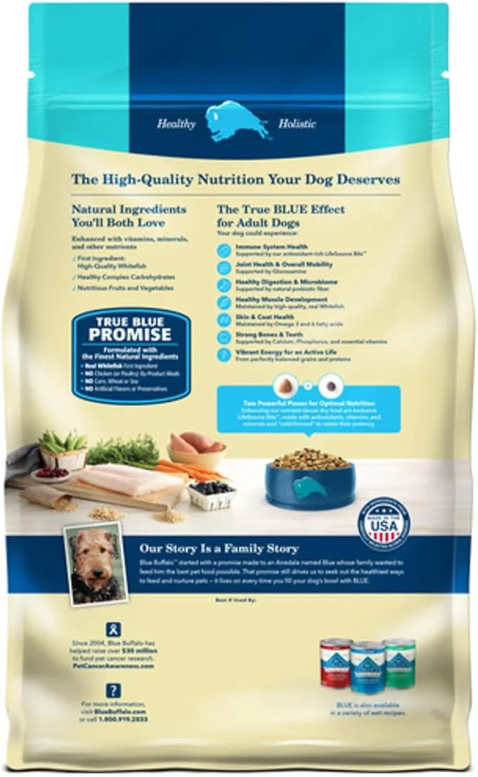 Blue Buffalo Life Protection Formula Adult Dry Dog Food, Helps Build and Maintain Strong Muscles, Made with Natural Ingred...