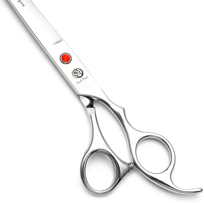 Purple Dragon 4“/5"/5.5"/6"/6.5"/7"/7.5"/8"/9"/10" Sharp Edge Salon Hair Cutting Shears - Pet/Dog Grooming Scissors with B...