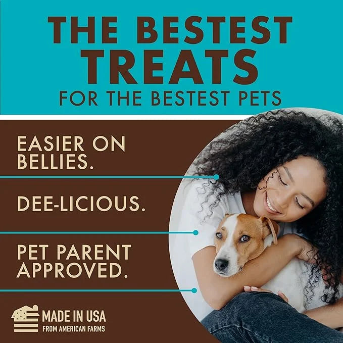 etta says! Meat Treats for Dogs – Turkey & Bacon – Made in The USA, Human Grade, No Added Hormones, No Nitrates or Nitrite...