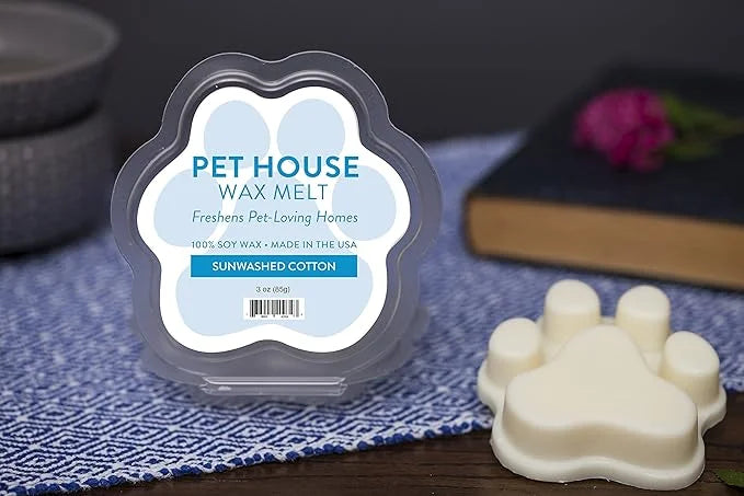 One Fur All 100% Natural Soy Wax Melts in 20+ Fragrances, Pack of 2 by Pet House - Long Lasting Pet Odor Eliminating Wax M...