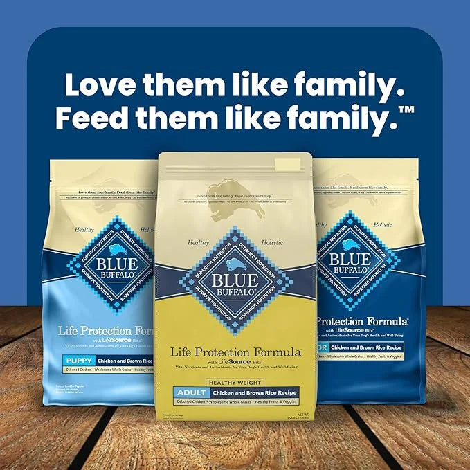 Blue Buffalo Life Protection Formula Healthy Weight Adult Dry Dog Food, Supports an Ideal Weight, Made with Natural Ingred...