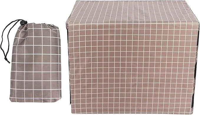 Dog Kennel Cover Oxford Pet Cage Cover Oxford Cat Crate Cover Seasons Universal Rain Dust and Sun Protection Pet Supplies ...