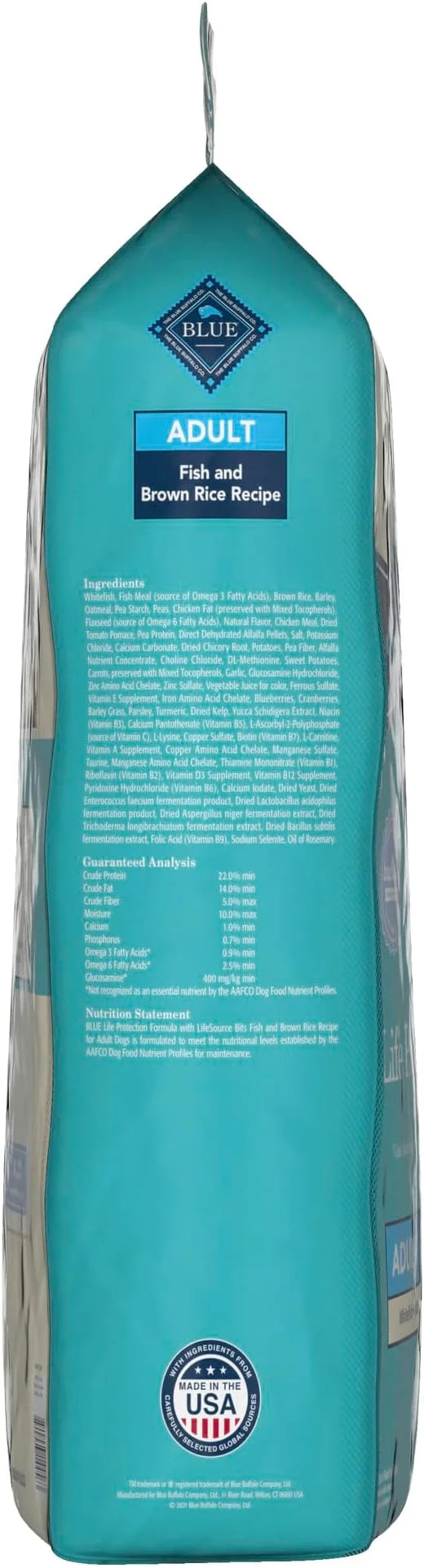 Blue Buffalo Life Protection Formula Adult Dry Dog Food, Helps Build and Maintain Strong Muscles, Made with Natural Ingred...