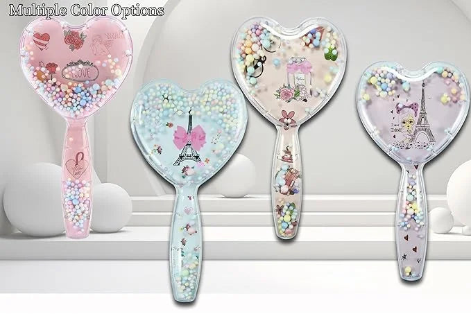 Heart-Shaped Puppy Brush , Soft Dog Brush - Gentle Grooming Brush for Small Dogs, Perfect for Yorkie, Shih Tzu, Maltipoo ,...
