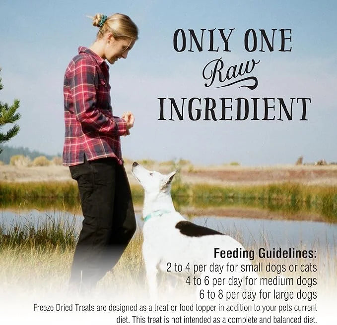 Northwest Naturals Raw Rewards Freeze-Dried Chicken Heart Treats for Dogs and Cats - Bite-Sized Pieces - Healthy, 1 Ingred...
