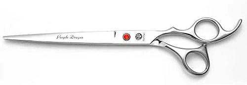Purple Dragon 5"/5.5"/6"/6.5"/7"/7.5"/8"/9"/10" Sharp Edge Hair Cutting Shears Pet/Puppy/Cat Grooming Scissors with Bag - ...