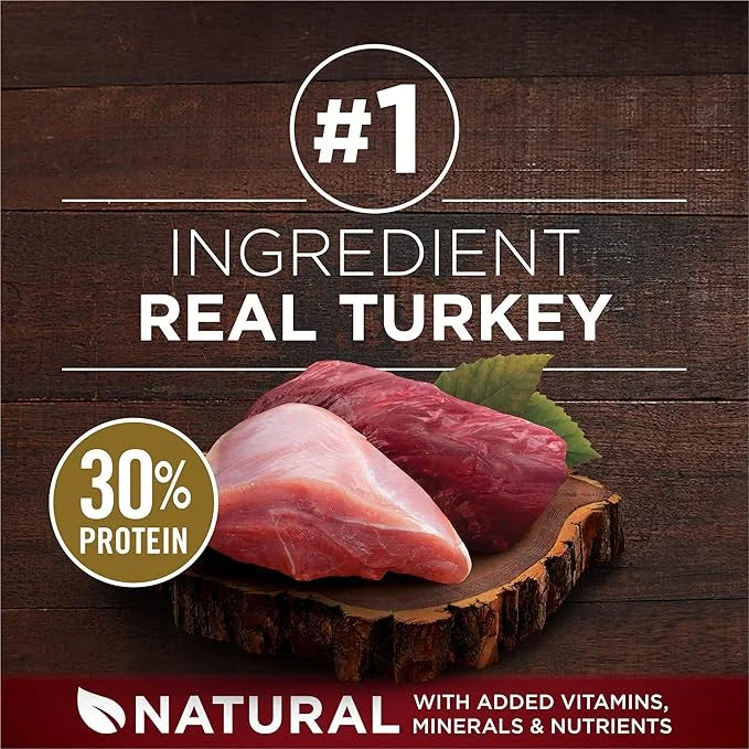 Purina ONE True Instinct With A Blend Of Real Turkey and Venison Dry Dog Food - 36 lb. Bag - Product Image