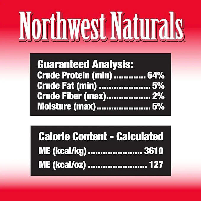 Northwest Naturals Raw Rewards Freeze-Dried Beef Heart Treats for Dogs and Cats - Bite-Sized Pieces - Healthy, 1 Ingredien...