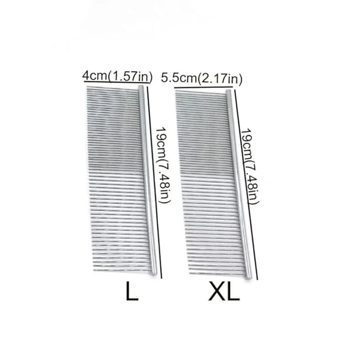 Multifunction Stainless Steel Pet Dematting Comb, Pets Combs Hairbrush Cat Dog Grooming Combs Pet Accessory Tool - Product...