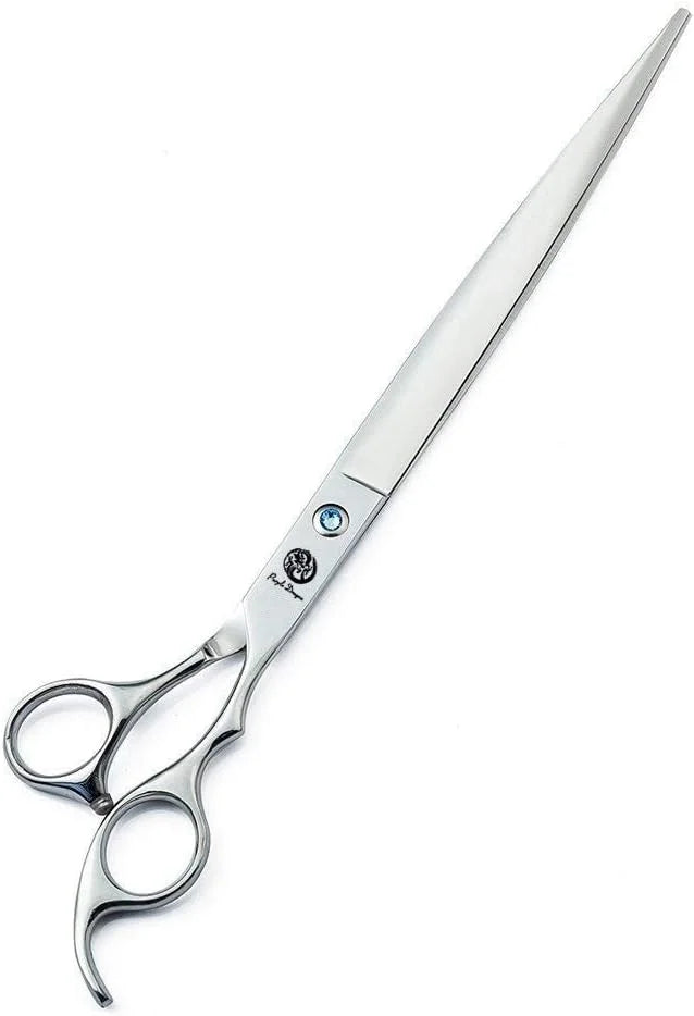 Purple Dragon 10 Inch Sharp Edge Salon Hair Cutting Shears - Pet/Dog Grooming Scissors with Bag - Perfect for Barber or Pe...