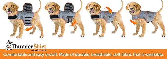 ThunderShirt for Dogs, XX Large, Platinum Sport - Dog Anxiety Relief Calming Vest - Product Image