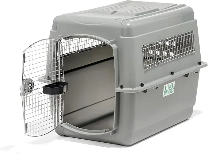 Petmate Sky Kennel - For Air and Travel, Airline Approved Dog Crate for Pets 50-70 lbs, Heavy Duty Dog Kennel, Made in the...