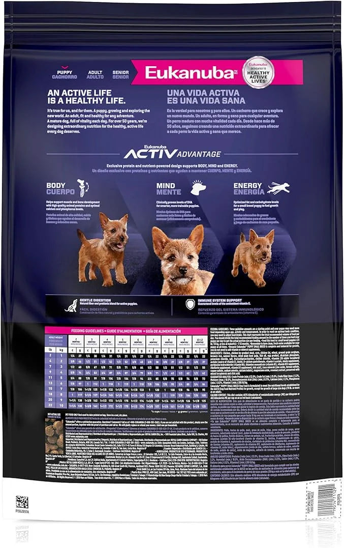 Eukanuba Puppy Small Breed Dry Dog Food, 4.5 Pound (Pack of 1) - Product Image
