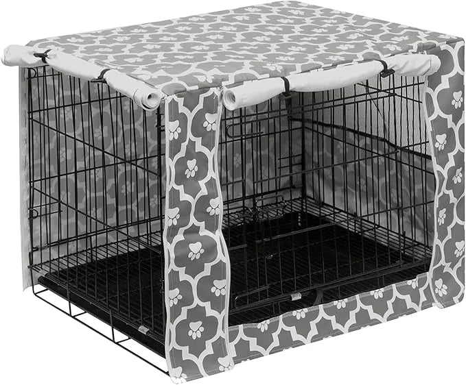Dog Crate Cover Kennel Dogs Covers fits Small Medium Large crates cage Heavy Nylon Waterproof soundproof Indoor Outdoor - ...