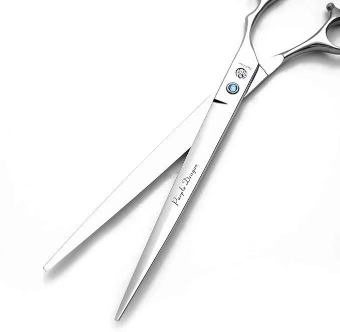 Purple Dragon 4“/5"/5.5"/6"/6.5"/7"/7.5"/8"/9"/10" Sharp Edge Salon Hair Cutting Shears - Pet/Dog Grooming Scissors with B...