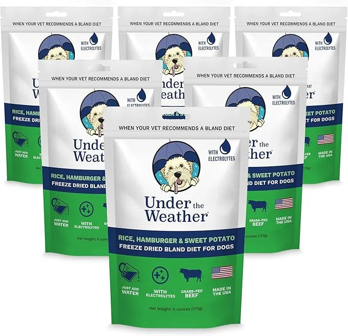 Under the Weather Bland Diet for Dogs | Easy to Digest for Sick Dogs |Always Be Ready| Contains Electrolytes - Natural Fre...