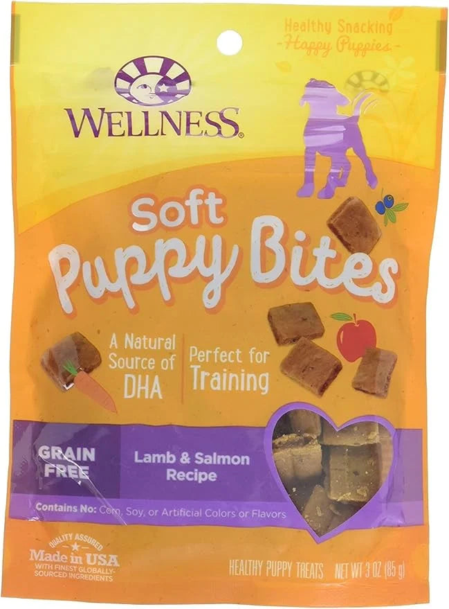 Wellness Puppy Bites Natural Grain Free Puppy Training Treats … (Variety) - Product Image