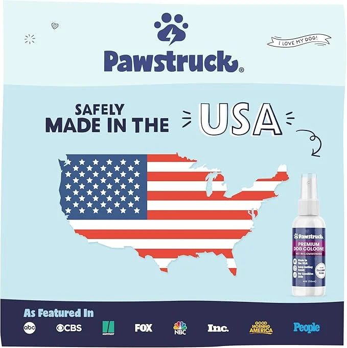 Vet Recommended Premium Dog Cologne & Perfume Deodorizing Spray - Long Lasting Puppy Safe Sensitive Skin Formula Made in U...