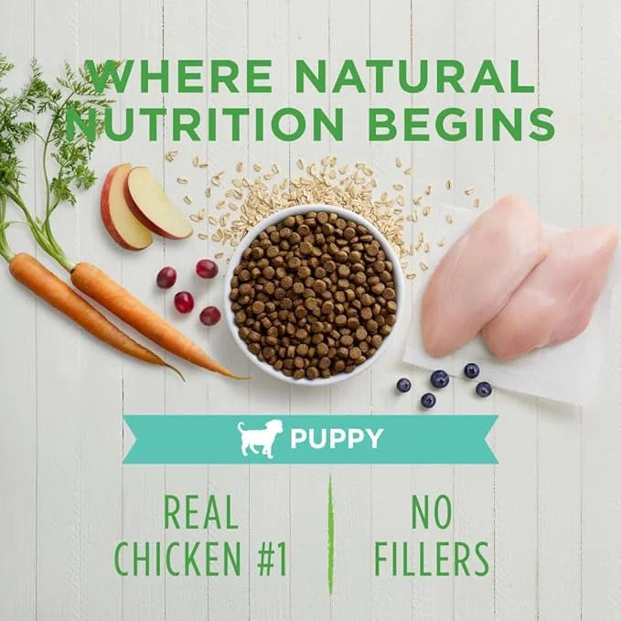 Instinct Be Natural Puppy Real Chicken & Brown Rice Recipe Natural Dry Dog Food, 24 lb. Bag - Product Image