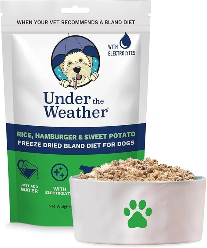 Under the Weather Bland Diet for Dogs | Easy to Digest for Sick Dogs |Always Be Ready| Contains Electrolytes - Natural Fre...