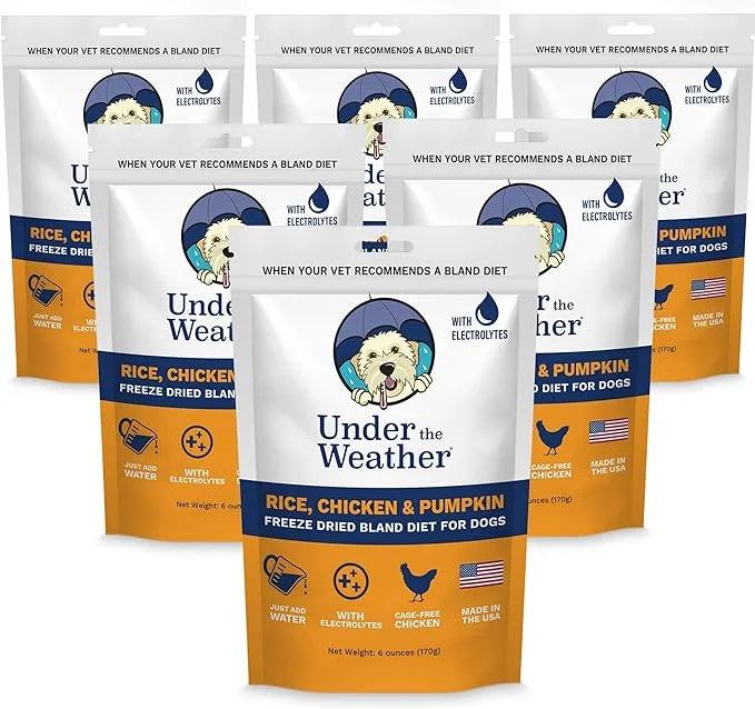 Under the Weather Bland Diet for Dogs | Easy to Digest for Sick Dogs |Always Be Ready | Contains Electrolytes - All Natura...
