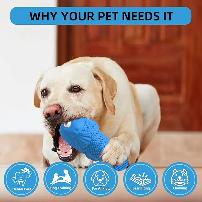 WinTour Dog Chew Toys for Aggressive Chewers, Squeaky Dog Toys, Almost Indestructible Dog Toys for Aggressive Chewers, Dur...