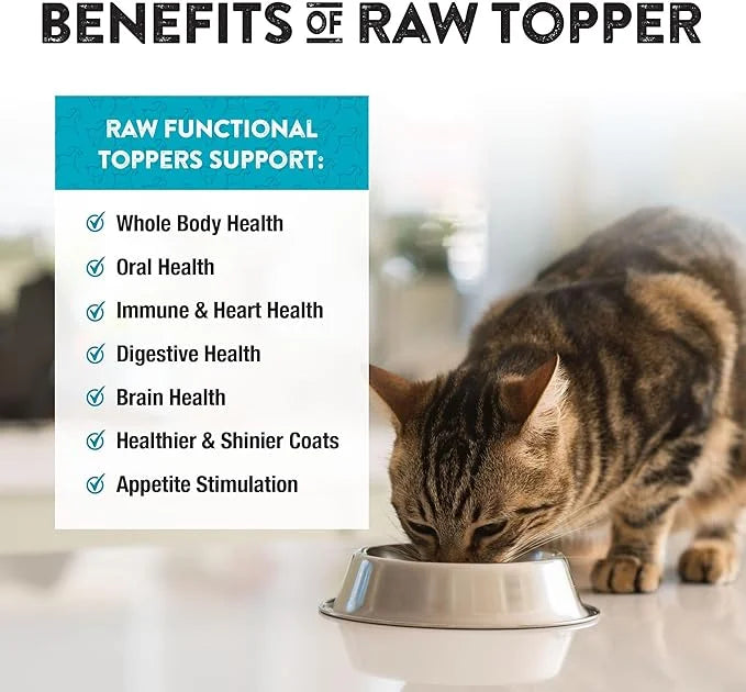 Northwest Naturals Freeze-Dried Goat Cheese Functional Topper - for Dogs & Cats - Healthy, 1 Ingredient, Human Grade Pet F...