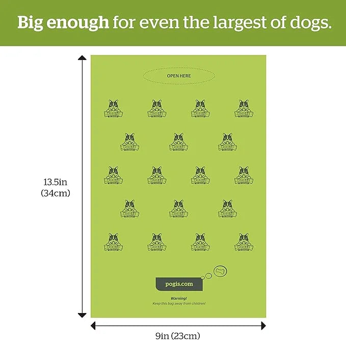 Pogi's Dog Walk n' Wipe Combo - Pogi's 750 Unscented Dog Poop Bags + 2 Poop Bag Holders and 100 Plant-based Grooming Wipes...