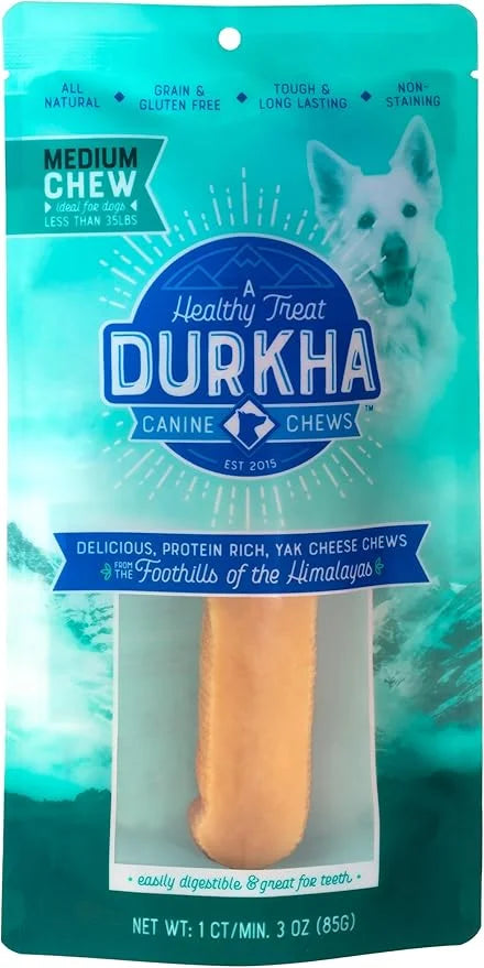 Yak Cheese Chews: Himalayan Yak Cheese Dog Chews- Natural, Healthy & Long Lasting Dog Treats - Grain, Gluten & Lactose-Fre...