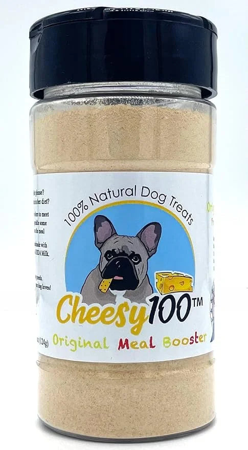 Cheese Meal Booster 4.4oz | US-Crafted for Picky Eaters | Natural Appetite Stimulant | Dog Gravy Topper for Dry Food | Sin...