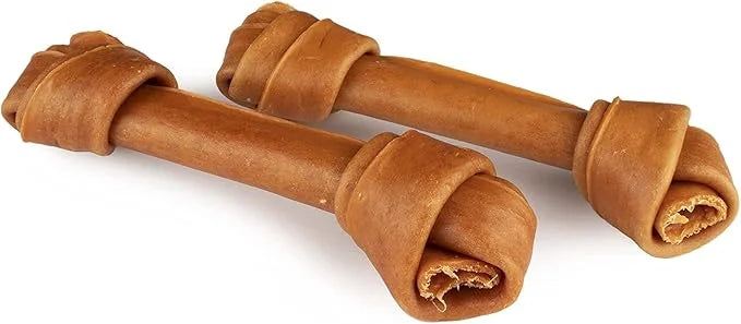 Ultra Chewy Turkey Tendon Knotted Bones for Dogs - Premium All-Natural, Hypoallergenic, Long-Lasting Dog Chew Treat, Easy ...
