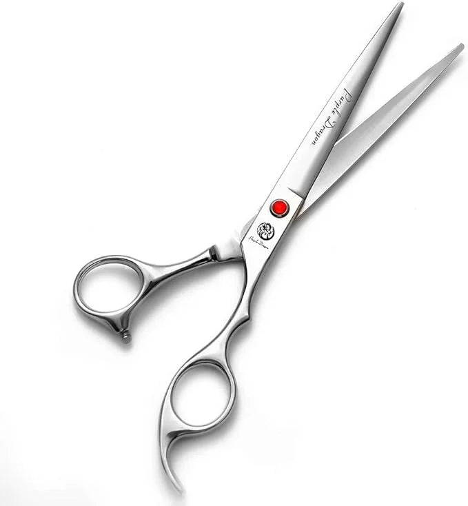 Purple Dragon 4“/5"/5.5"/6"/6.5"/7"/7.5"/8"/9"/10" Sharp Edge Salon Hair Cutting Shears - Pet/Dog Grooming Scissors with B...